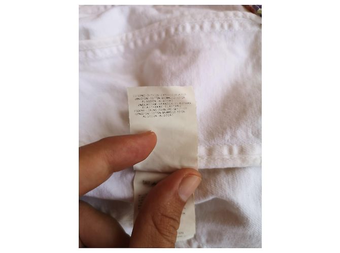 Just Cavalli Women's White Fitted Blazer – Made in Italy – Size M Bianco - vista 12