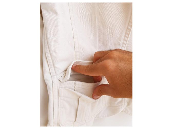 Just Cavalli Women's White Fitted Blazer – Made in Italy – Size M Bianco - vista 8