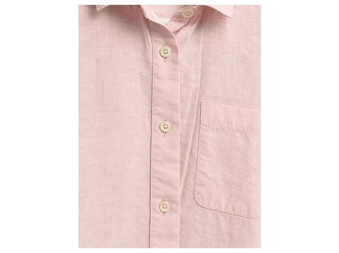 Blusa sin mangas Max Mara Puro Lino para mujer, rosa, 100% lino – IT 40 - vista 4