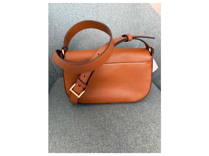 Saco de ombro Michael Kors Samira em couro castanho Marrom - vista 3