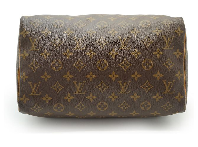 Louis Vuitton Vintage Monogram Canvas Speedy 30 Handtasche Braun - Ansicht 3