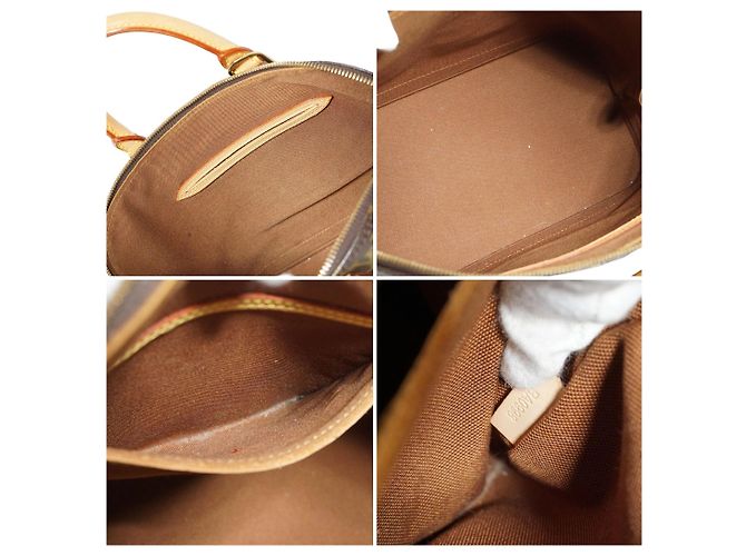Louis Vuitton Alma PM Handtasche aus Monogram Canvas Vintage Braun - Ansicht 6