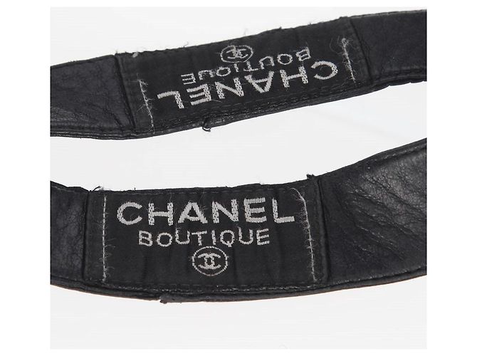 Chanel Tasche 2000er Jahre Schwarz - Ansicht 6