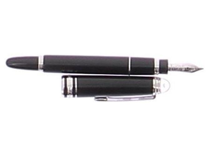 Montblanc Meisterstuck Füllfederhalter Schwarz - Ansicht 3