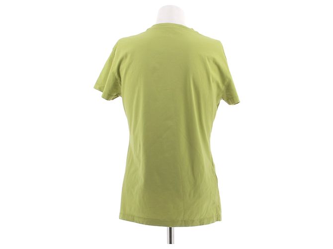 T-shirt Miu Miu de algodão verde - vista 2