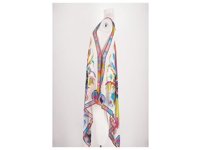 Emilio Pucci Seidenkleid Weiß - Ansicht 5
