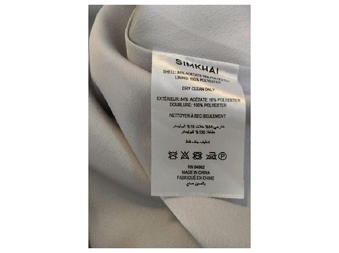 Autre Marque Vestido largo azul SIMKHAI - vista 8