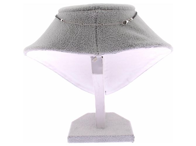 Autre Marque ASHERALI Sofia Choker Cord Weißgold Silber - Ansicht 3