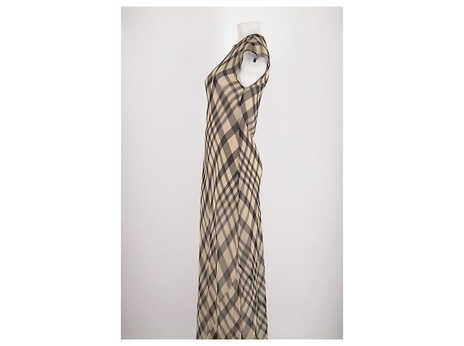 Autre Marque VRG GRL Langes Kleid Beige - Ansicht 5