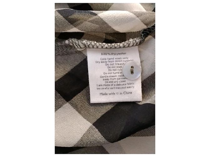 Autre Marque VRG GRL Langes Kleid Beige - Ansicht 8