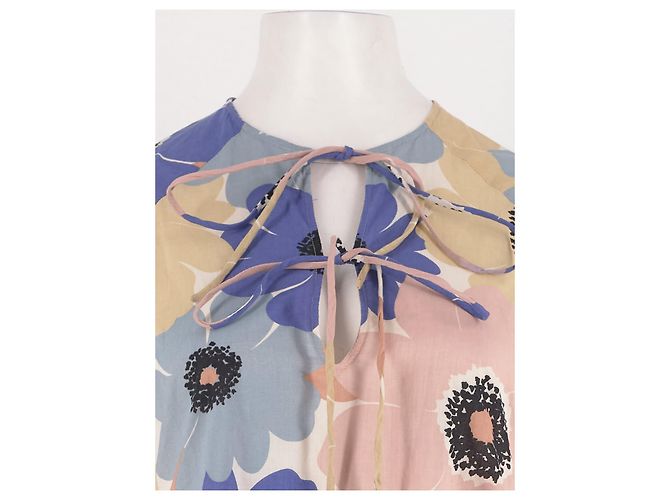 Vestido Marni de algodão amarelo - vista 2