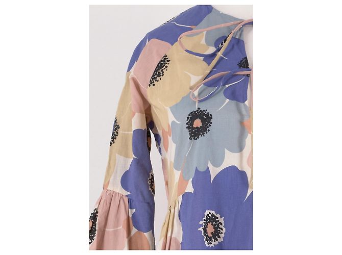 Vestido Marni de algodão amarelo - vista 3