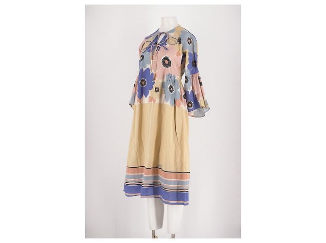 Vestido Marni de algodão amarelo - vista 4