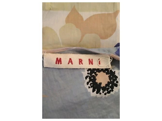 Vestido Marni de algodão amarelo - vista 8