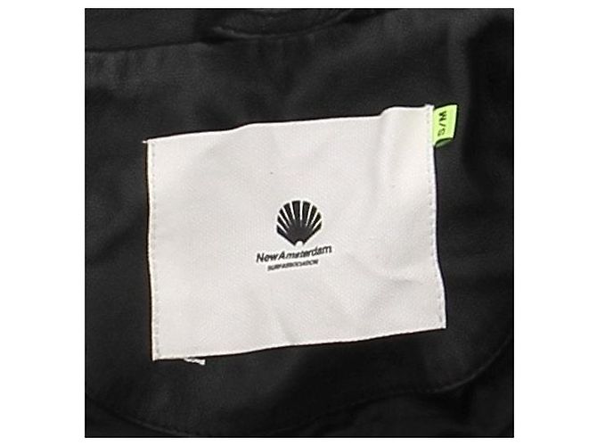Autre Marque Giacca in pelle nera New Amsterdam Nero - vista 6