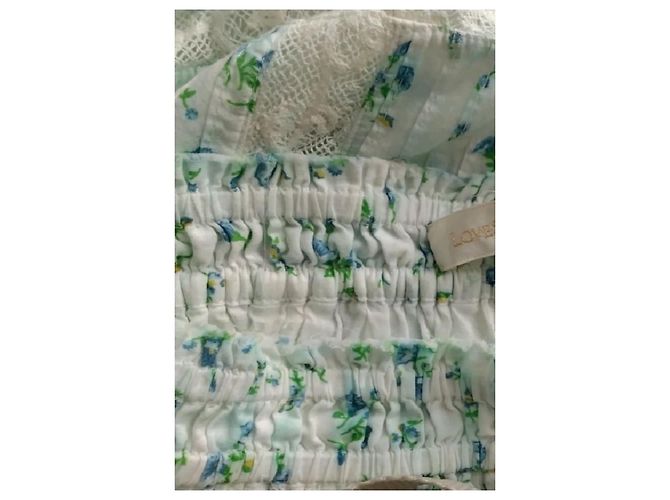 Autre Marque Falda de algodón azul LOVE SHACK FANCY XS - vista 5