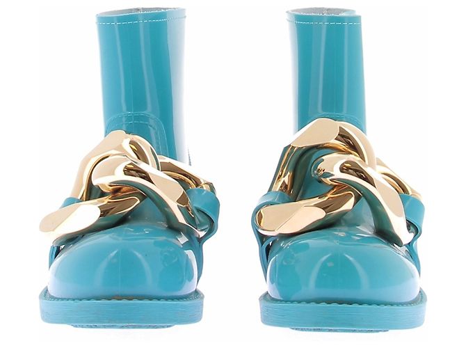 Botas de goma azules JW Anderson - vista 3