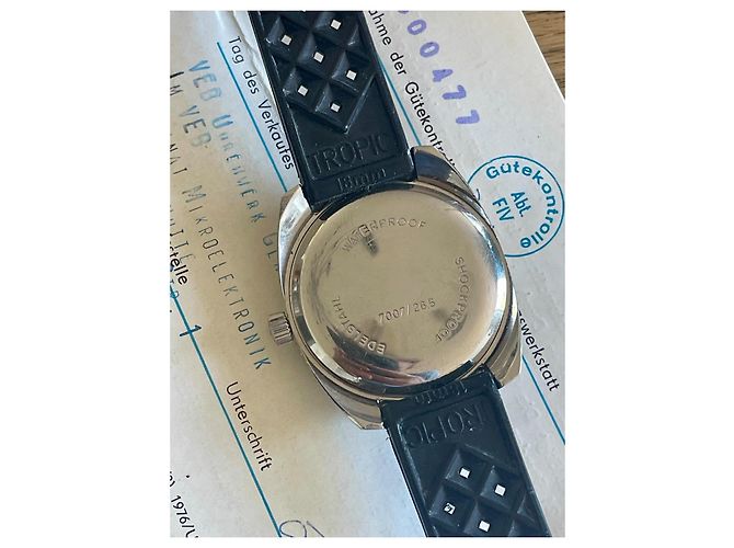 Autre Marque Relógio Automático Glashütte Spezimatic TS 200 Preto - vista 11