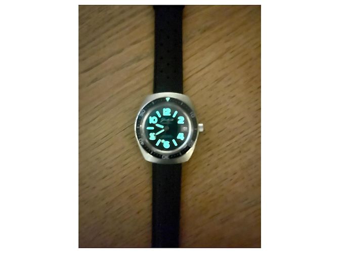 Autre Marque Relógio Automático Glashütte Spezimatic TS 200 Preto - vista 19