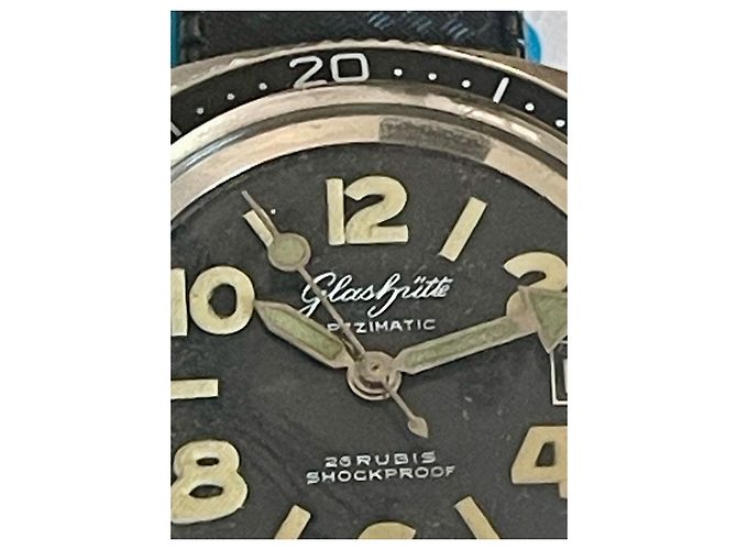 Autre Marque Relógio Automático Glashütte Spezimatic TS 200 Preto - vista 20