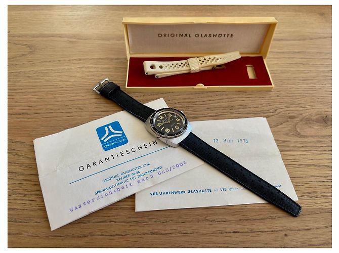 Autre Marque Glashütte Spezimatic TS 200 Automatikuhr Schwarz - Ansicht 8