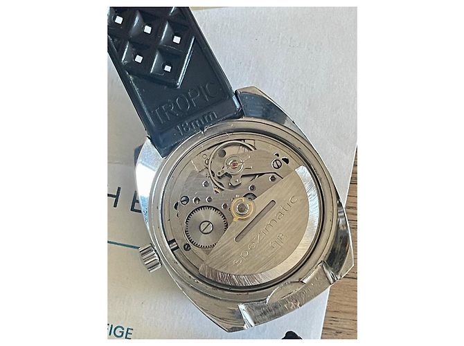 Autre Marque Relógio Automático Glashütte Spezimatic TS 200 Preto - vista 3