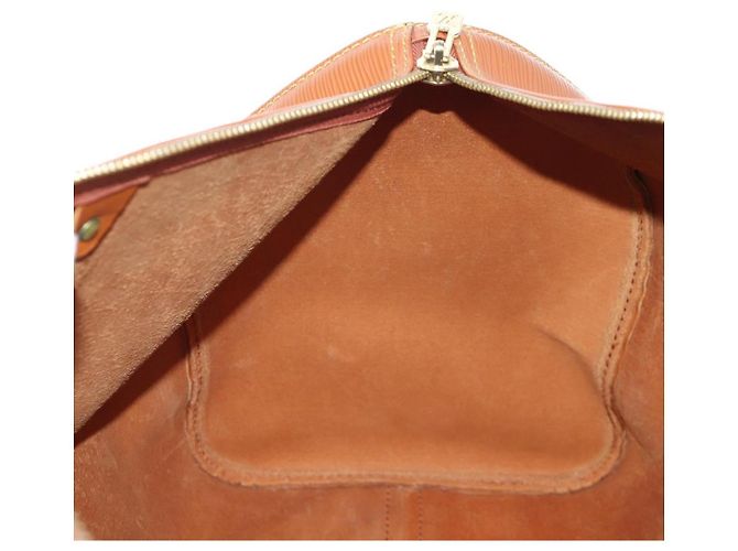 LOUIS VUITTON Epi Keepall 45 Boston Bag Brown M42978 LV - vista 22