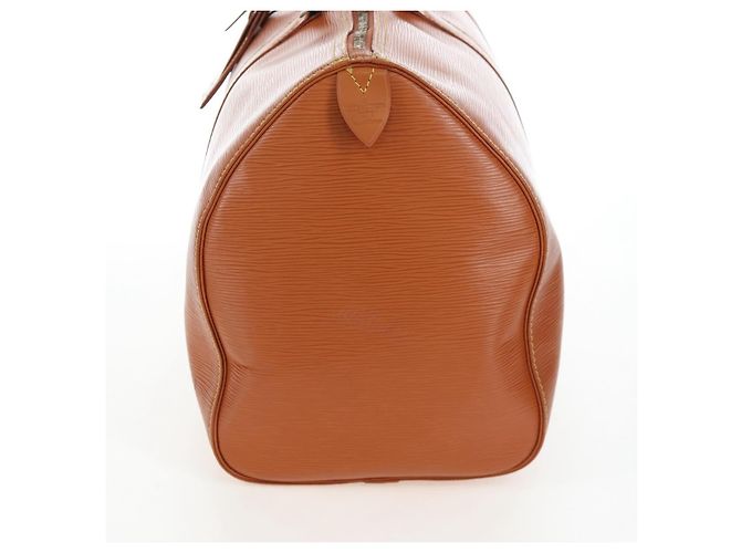 LOUIS VUITTON Epi Keepall 45 Boston Bag Brown M42978 LV - vista 3