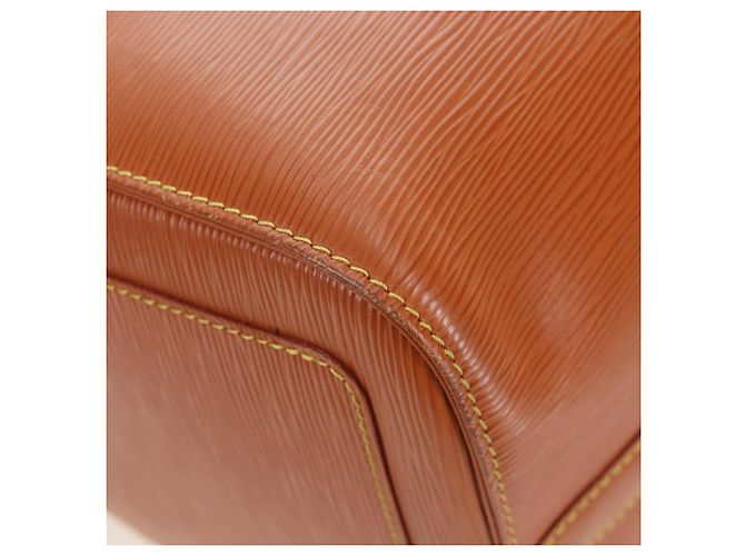 LOUIS VUITTON Epi Keepall 45 Boston Bag Brown M42978 LV - vista 9