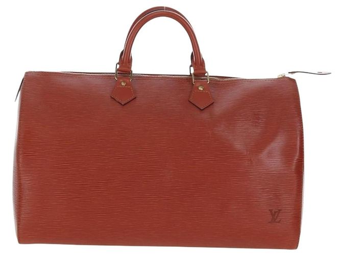 LOUIS VUITTON Epi Speedy 40 Hand Bag Brown Kenya M42983 LV - vista 13