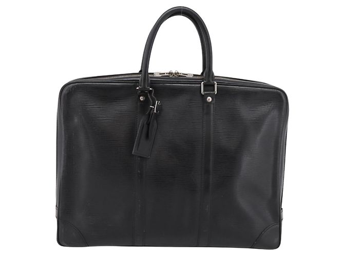 LOUIS VUITTON Epi Porte Documents Voyage Business Bag Black M54472 - vista 13