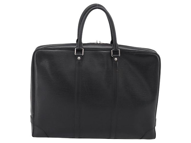 LOUIS VUITTON Epi Porte Documents Voyage Business Bag Black M54472 - vista 2