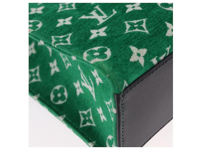 LOUIS VUITTON Monogram Jacquard Velvet On the Go PM Green M46216 - vista 12