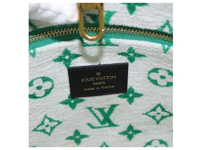 LOUIS VUITTON Monogram Jacquard Velvet On the Go PM Green M46216 - vista 16