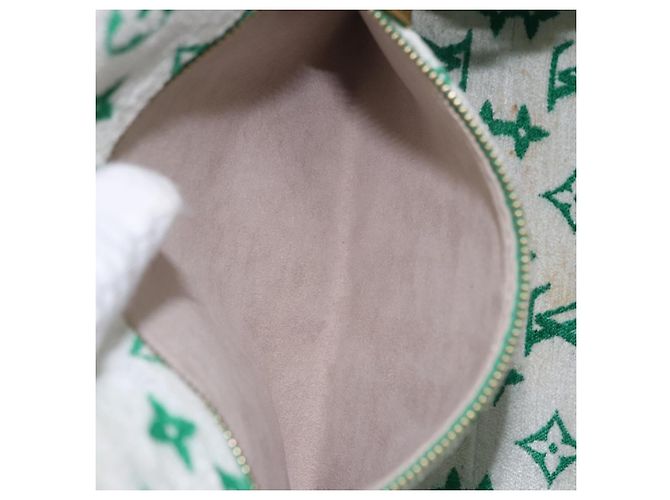 LOUIS VUITTON Monogram Jacquard Velvet On the Go PM Green M46216 - vista 21