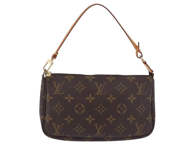 LOUIS VUITTON Monogram Pochette Accessoires Pouch M51980 LV - vista 13