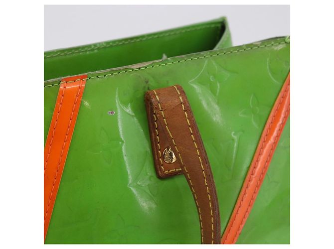 LOUIS VUITTON Monogram Vernis Fluo Reade MM Hand Bag Veil M91901 LV - vista 9