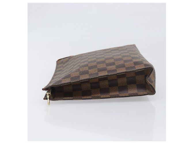 LOUIS VUITTON Damier Ebene Poche Toilette 26 Pouch N47543 LV - vista 5