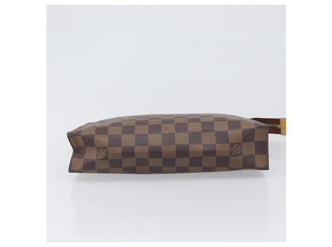 LOUIS VUITTON Damier Ebene Poche Toilette 26 Pouch N47543 LV - vista 7
