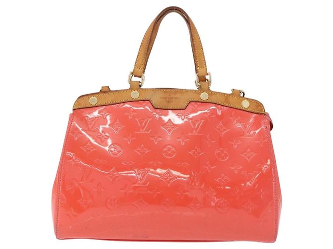 LOUIS VUITTON Monogram Vernis Blair MM Hand Bag Rose rich M90262 LV - vista 13