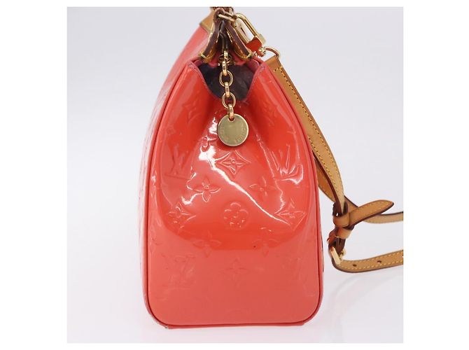 LOUIS VUITTON Monogram Vernis Blair MM Hand Bag Rose rich M90262 LV - vista 4