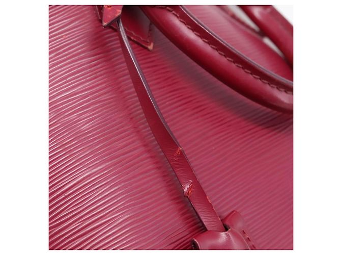 LOUIS VUITTON Epi Alma PM Hand Bag Fuchsia M40490 LV - vista 10