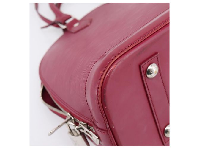 LOUIS VUITTON Epi Alma PM Hand Bag Fuchsia M40490 LV - vista 16