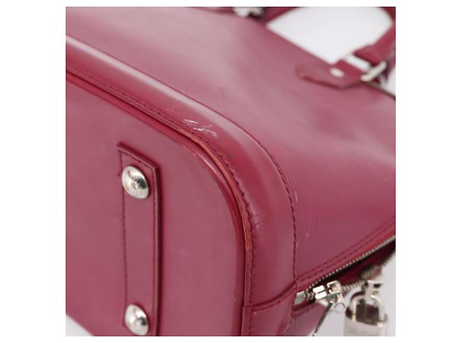 LOUIS VUITTON Epi Alma PM Hand Bag Fuchsia M40490 LV - vista 17