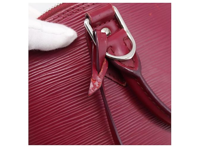 LOUIS VUITTON Epi Alma PM Hand Bag Fuchsia M40490 LV - vista 19