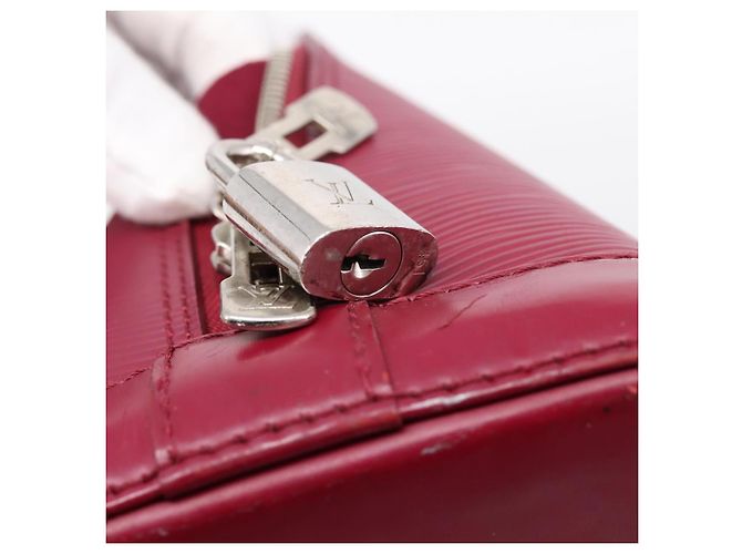 LOUIS VUITTON Epi Alma PM Hand Bag Fuchsia M40490 LV - vista 22