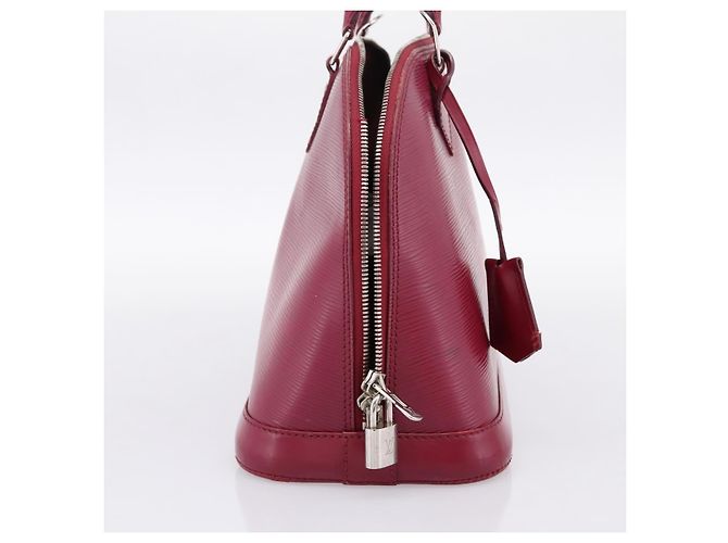 LOUIS VUITTON Epi Alma PM Hand Bag Fuchsia M40490 LV - vista 3