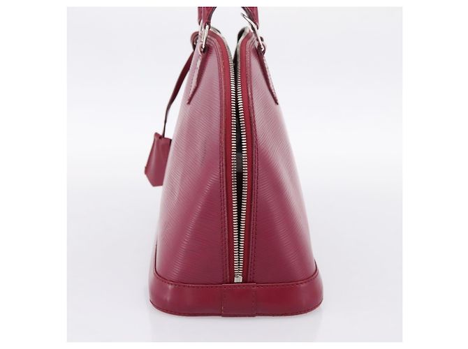 LOUIS VUITTON Epi Alma PM Hand Bag Fuchsia M40490 LV - vista 4