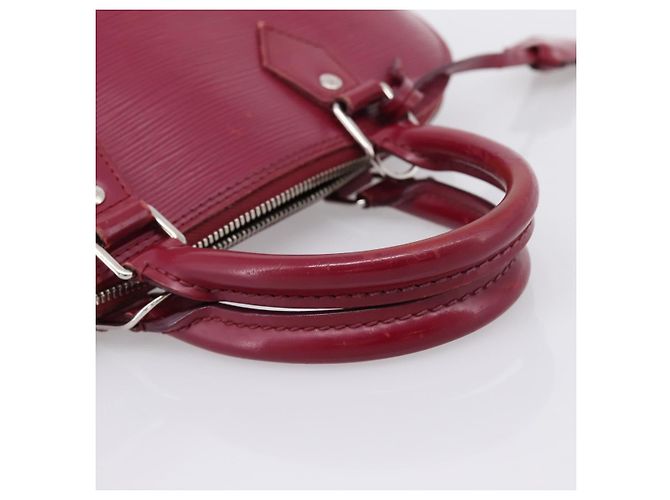 LOUIS VUITTON Epi Alma PM Hand Bag Fuchsia M40490 LV - vista 9