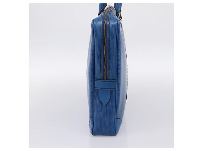 LOUIS VUITTON Epi Porte Documents Voyage Business Bag Blue M54475 LV - vista 3